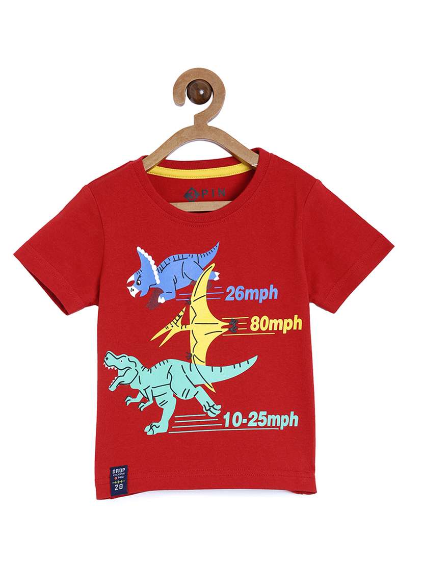 red cotton tshirt - 17116778 - Zoom Image - 0
