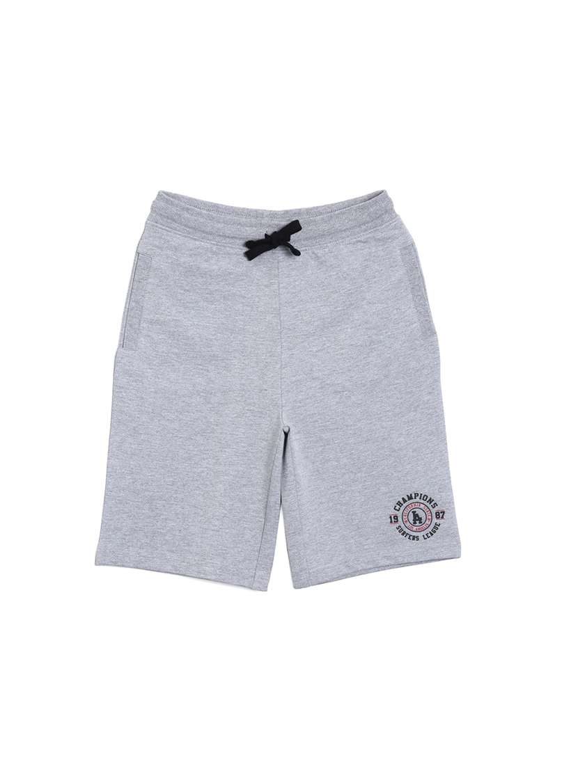 grey cotton shorts  - 17116903 -  Zoom Image - 0