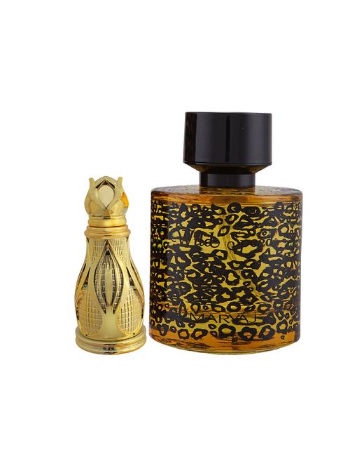 ajmal khofooq cp oudhy alcohol-free attar 18ml for unisex and maryaj wild speed edp 100ml for men + 2 parfum testers free - 17121923 - Standard Image - 0