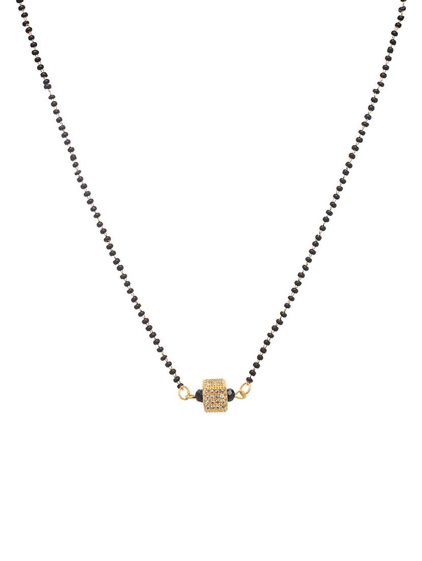gold metal mangalsutra