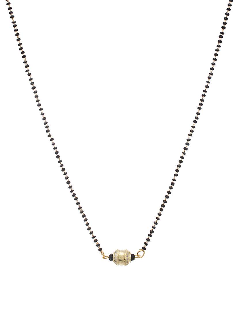 gold metal mangalsutra