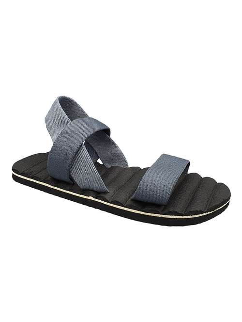 grey rubber slip on sandals - 17126274 -  Standard Image - 0