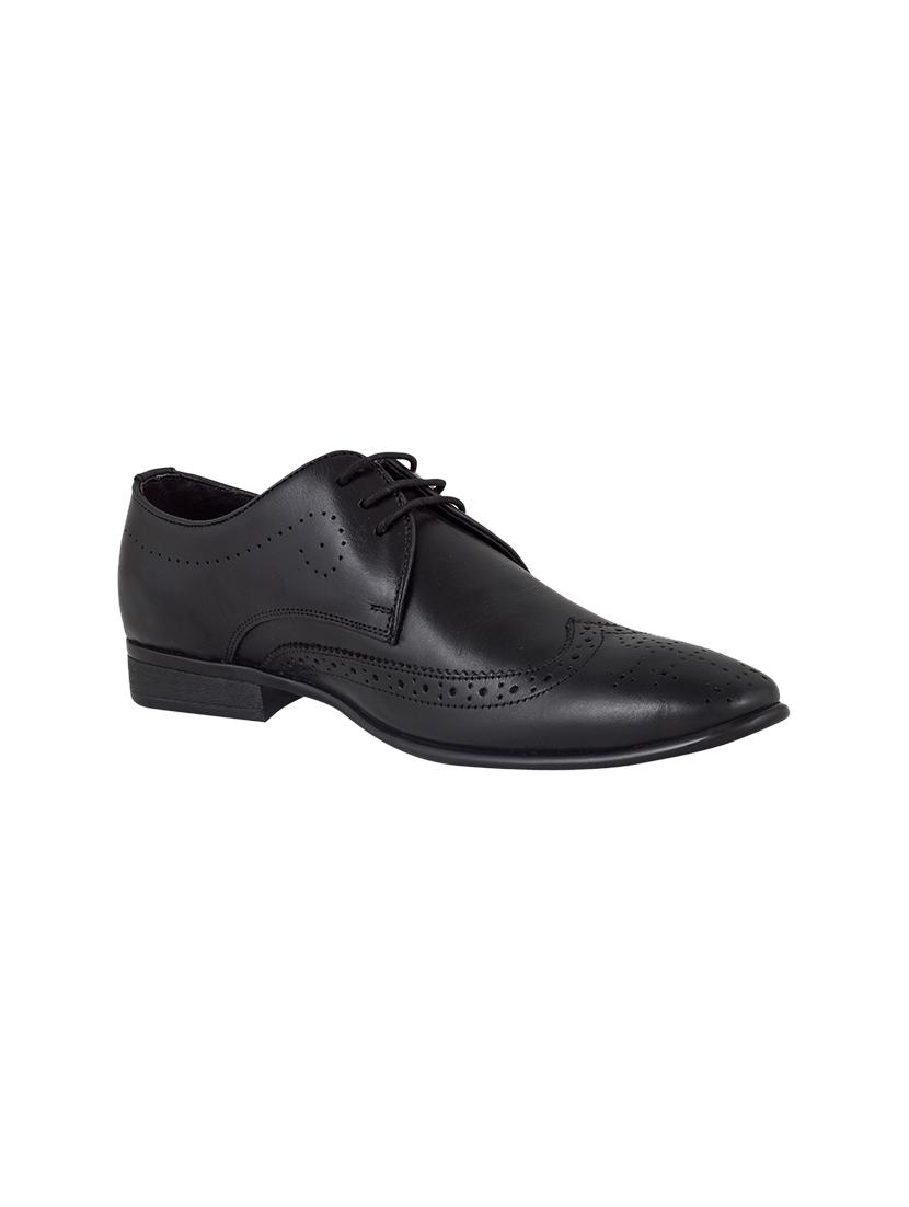 black lace-up brouges - 17129540 - Zoom Image - 0