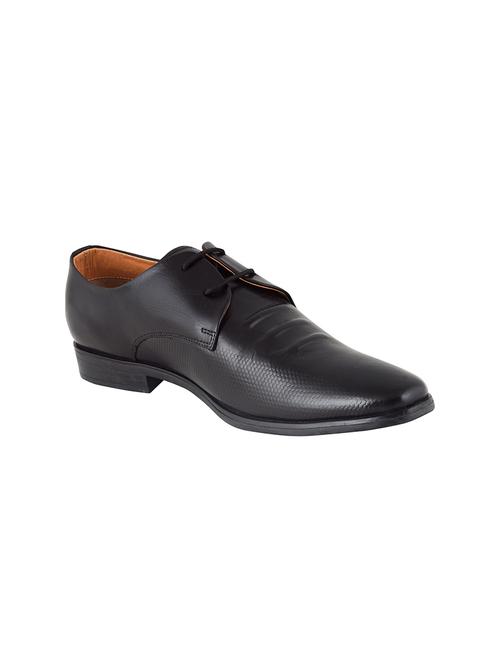 black lace-up derbys - 17129544 -  Standard Image - 0
