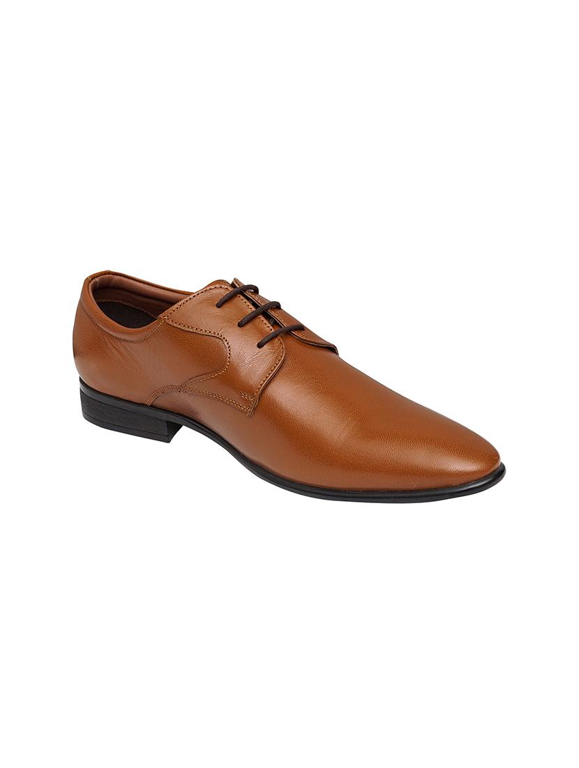 tan lace-up derbys - 17129548 - Zoom Image - 0