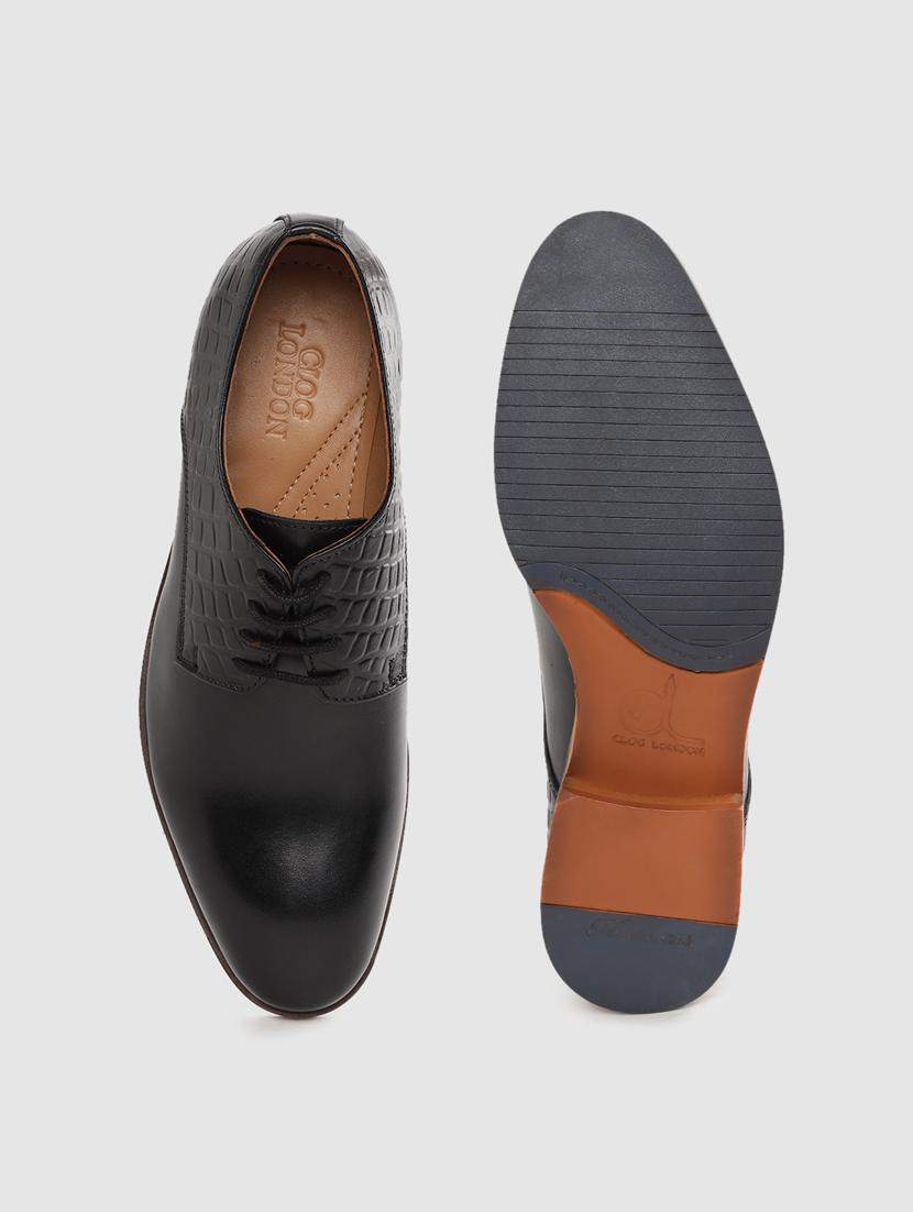 black lace-up derbys - 17129551 - Standard Image - 3