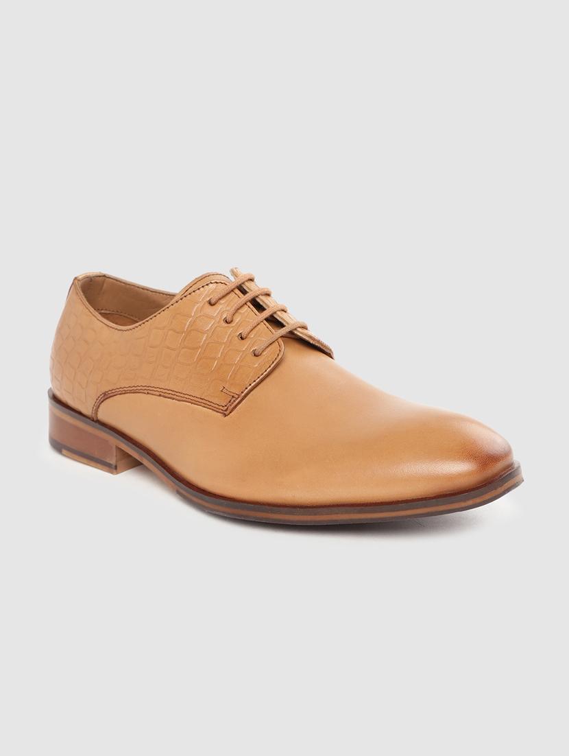 tan lace-up derbys - 17129553 - Zoom Image - 0