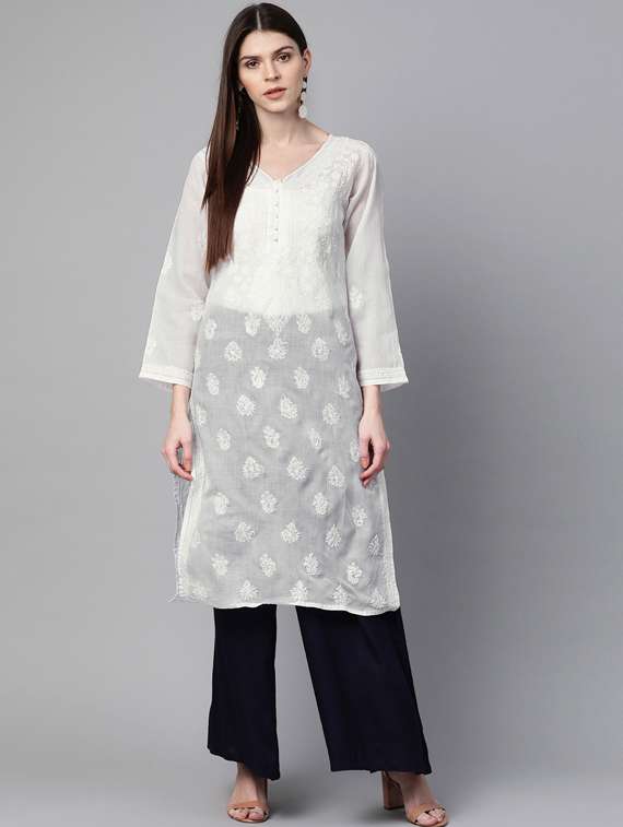 women's straight kurta - 17129884 -  Zoom Image - 0