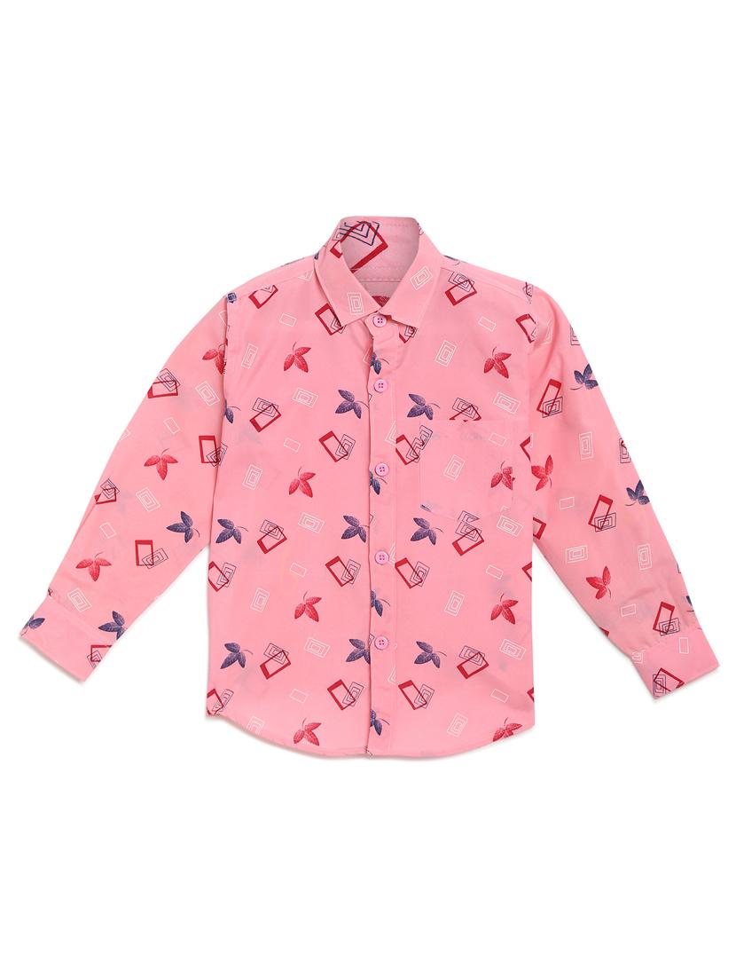 pink cotton shirt - 17129899 - Zoom Image - 0