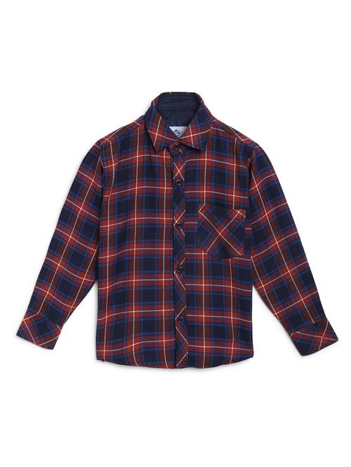 blue cotton shirt - 17129908 - Standard Image - 0