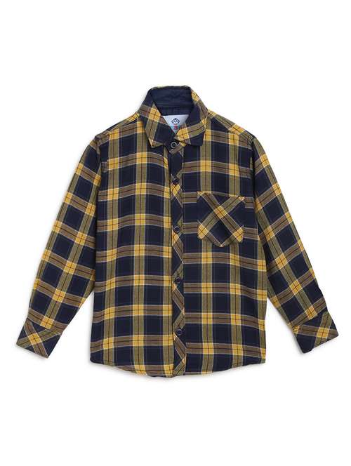 yellow cotton shirt - 17129912 - Standard Image - 0