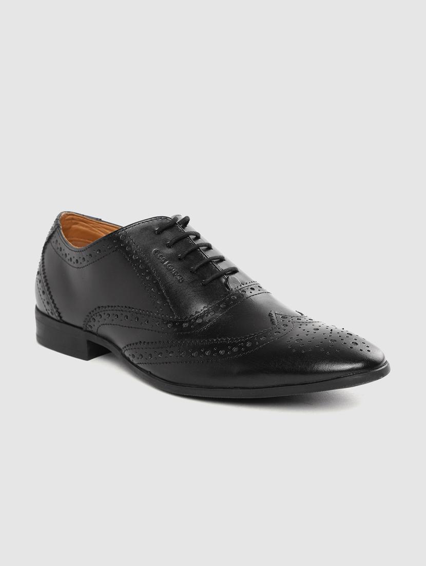 black lace-up brouges - 17129923 - Zoom Image - 0