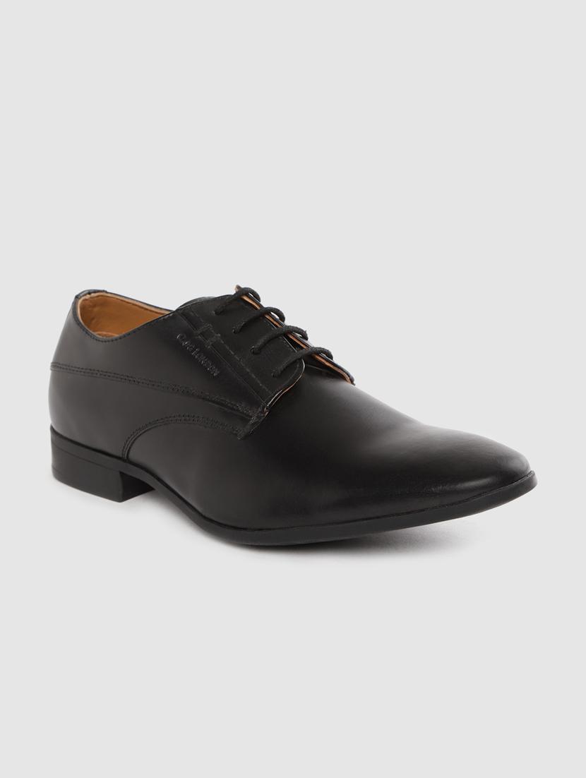 black lace-up derbys - 17129933 -  Zoom Image - 0