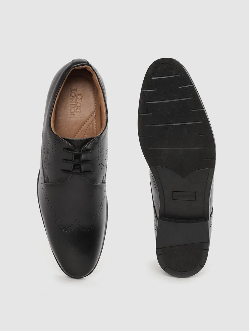 black lace-up derbys - 17129935 - Standard Image - 3