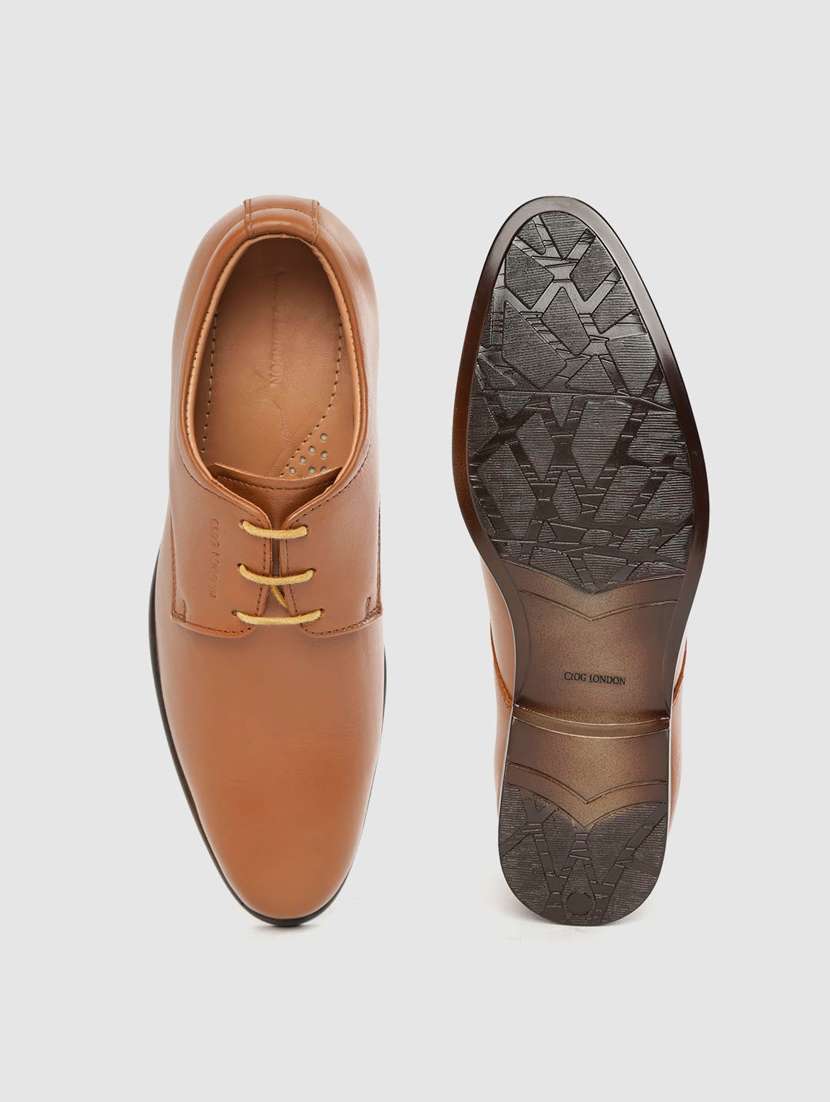 tan lace-up derbys - 17131114 -  Standard Image - 3