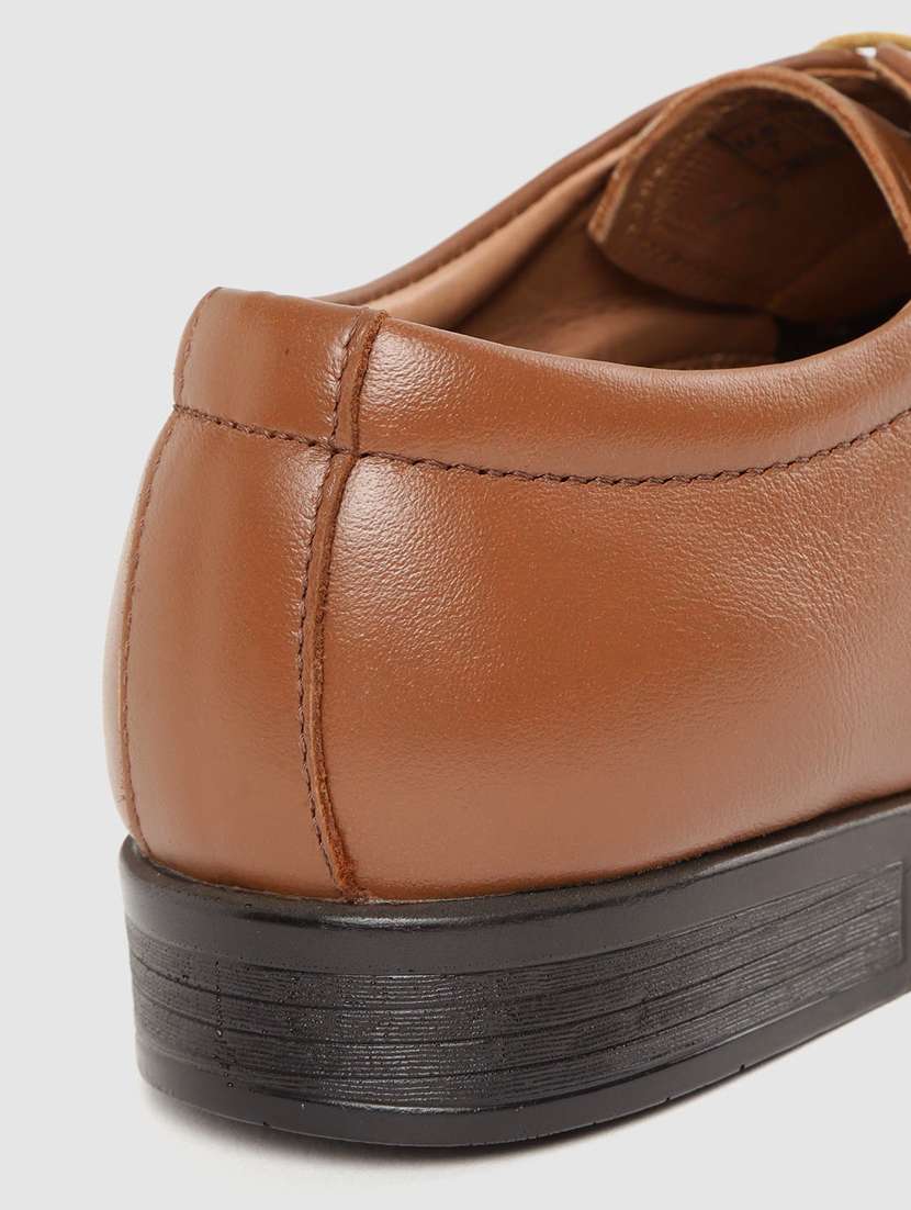 tan lace-up derbys - 17131114 -  Standard Image - 5