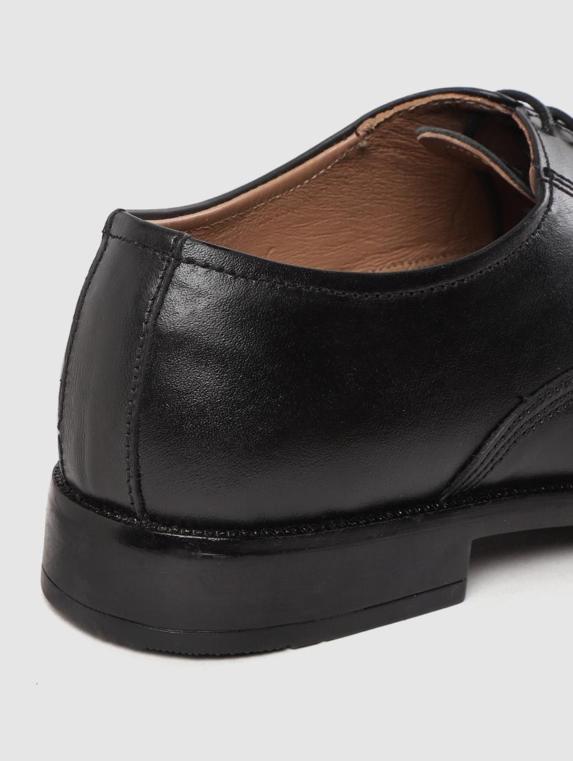 black lace-up oxfords - 17131121 - Standard Image - 5