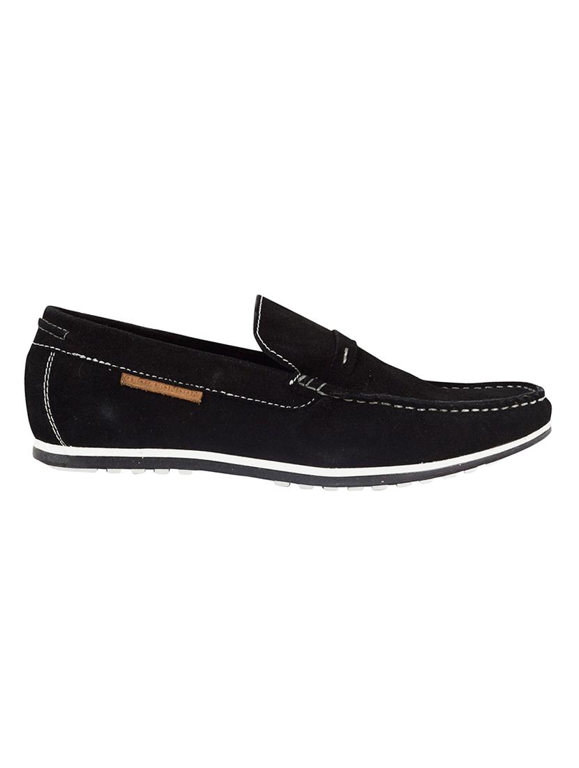 black slip on loafers - 17134349 - Standard Image - 3