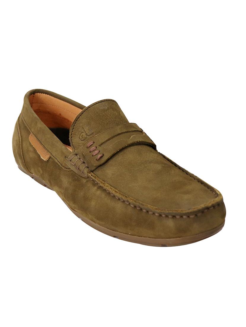 green slip on loafers - 17134361 -  Zoom Image - 0