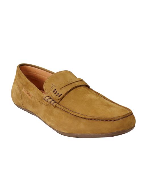 tan slip on loafers - 17134362 -  Standard Image - 0