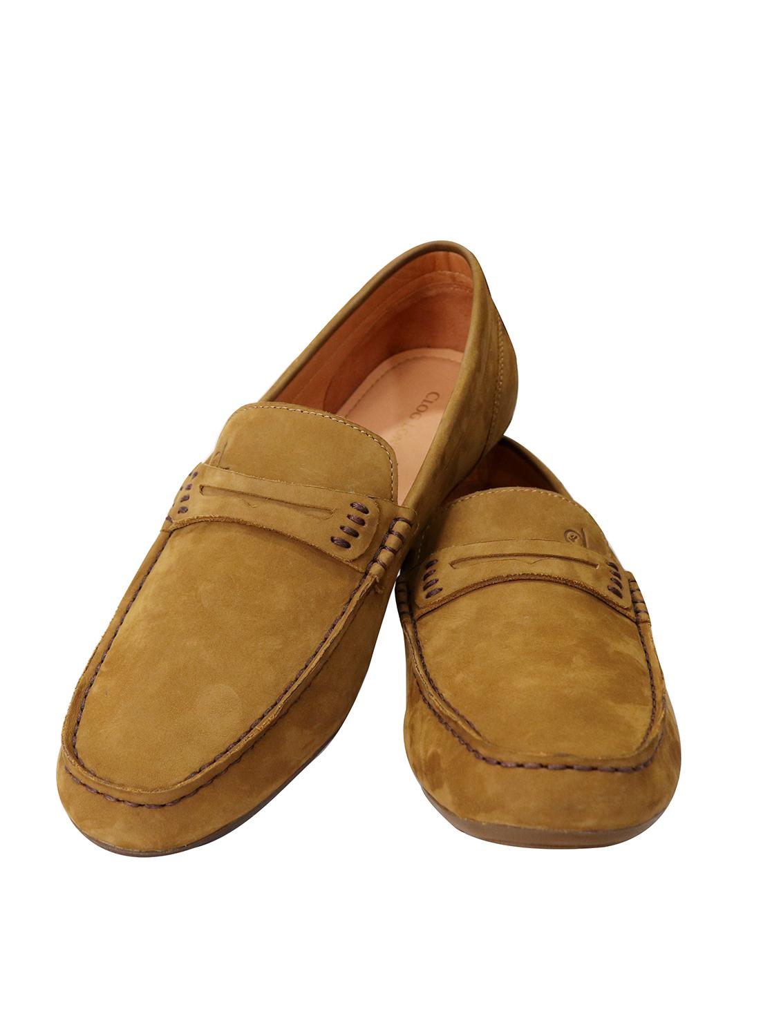 tan slip on loafers - 17134362 - Standard Image - 3