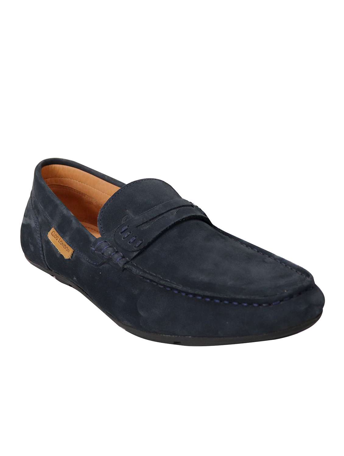 navy slip on loafers - 17134363 -  Zoom Image - 0
