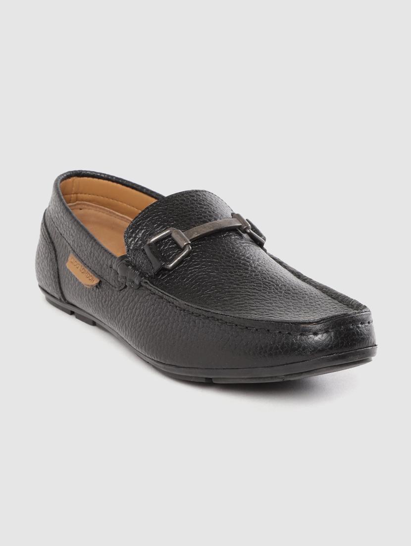 black slip on loafers - 17134368 - Zoom Image - 0
