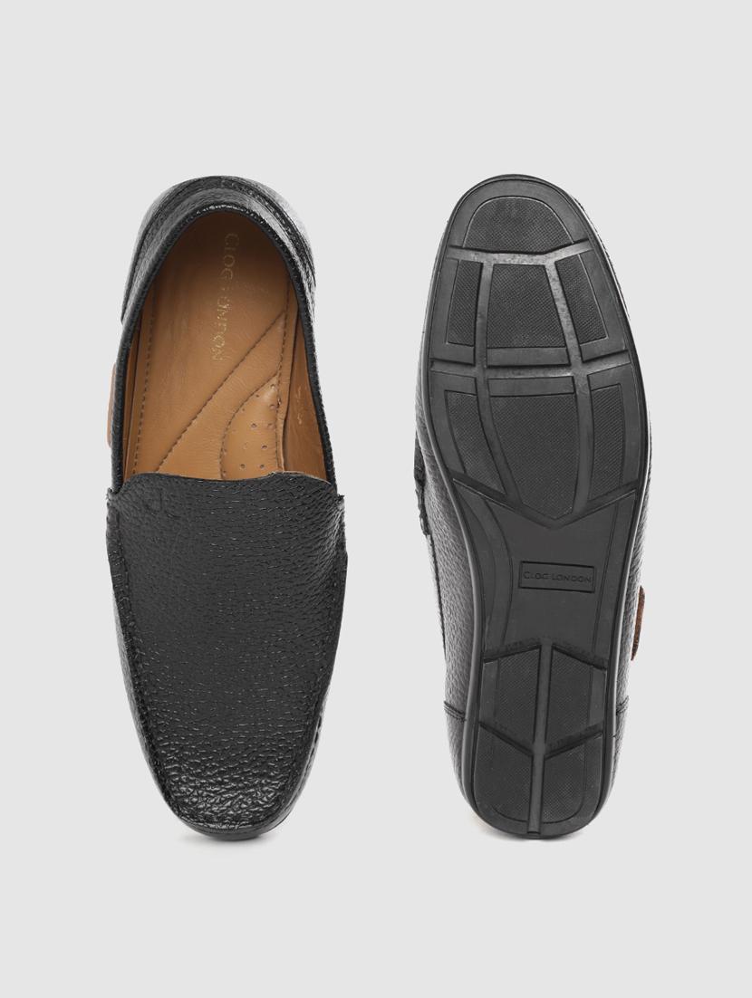 black slip on loafers - 17134370 - Standard Image - 3