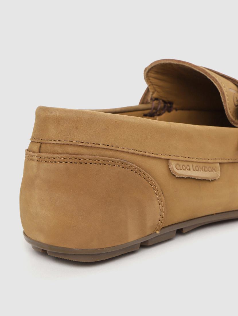 tan slip on loafers - 17134374 - Standard Image - 5
