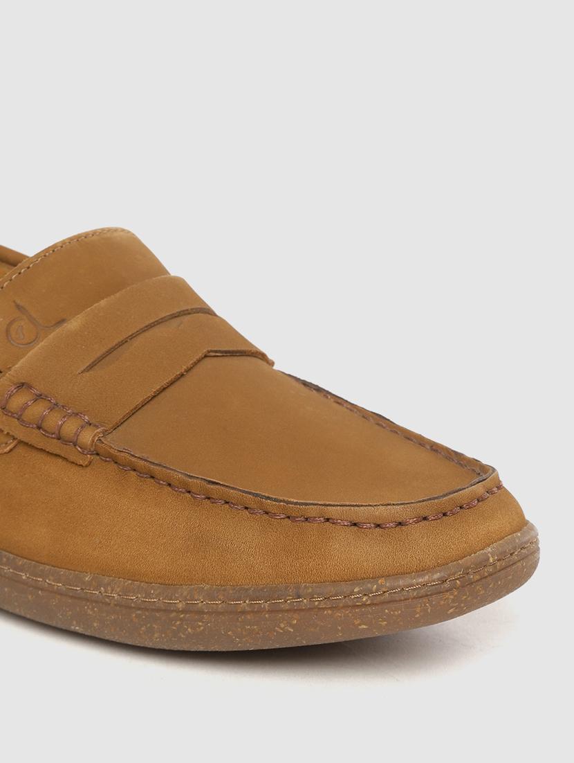 tan slip on loafers - 17134377 - Standard Image - 5