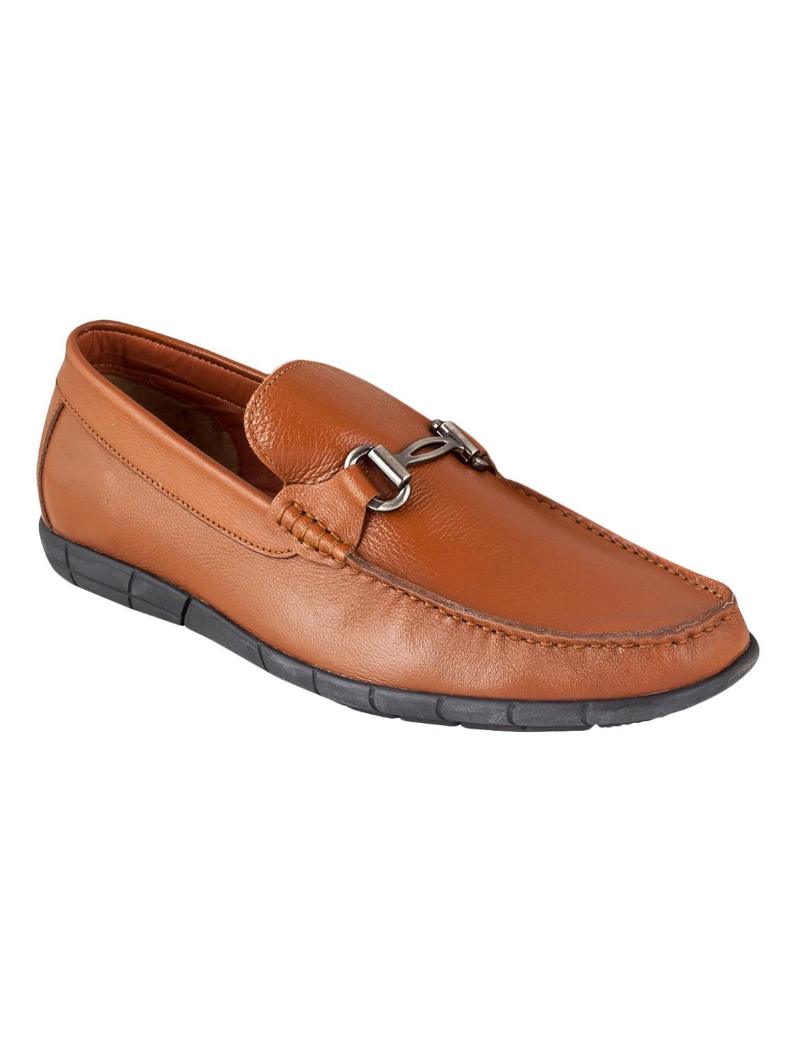 tan slip on loafers - 17134385 - Zoom Image - 0