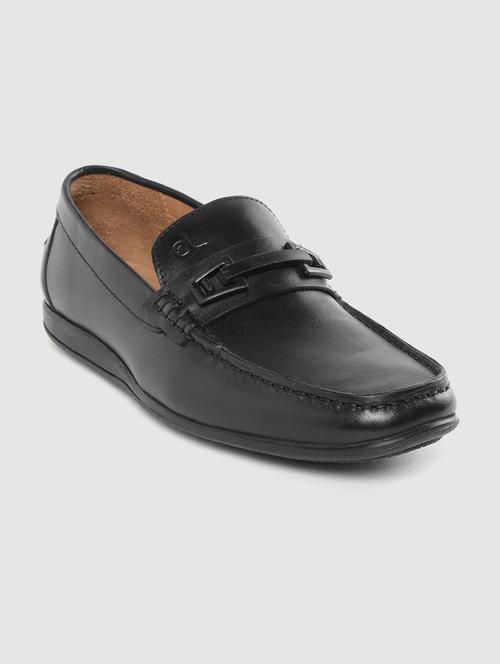 black slip on loafers - 17134389 - Standard Image - 0