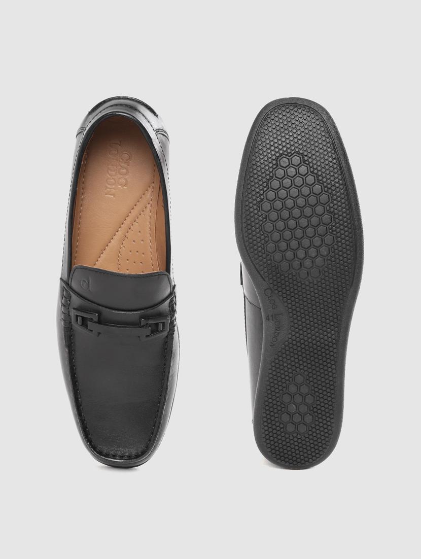 black slip on loafers - 17134389 - Standard Image - 3