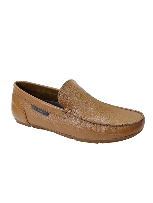 tan slip on loafers - 17134397 -  Standard Image - 0