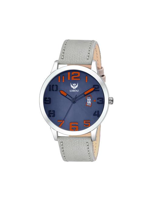 lorenz analog blue dial slim watch for men | watch for boys- mk-3064k - 17136828 - Standard Image - 0