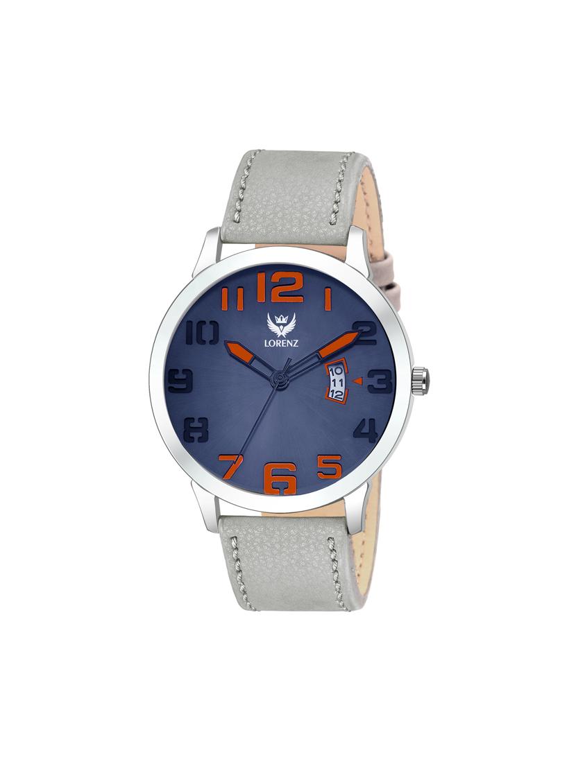 lorenz analog blue dial slim watch for men | watch for boys- mk-3064k - 17136828 - Zoom Image - 0