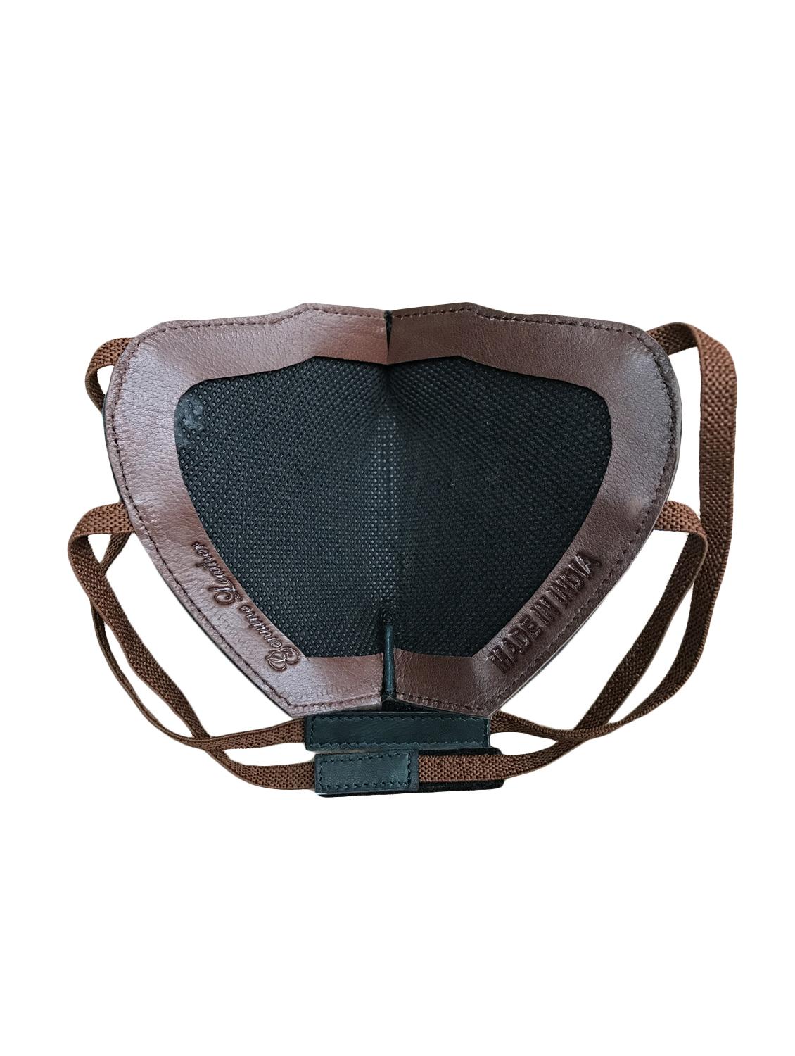 green leather antipollution men mask - 17138467 - Standard Image - 3