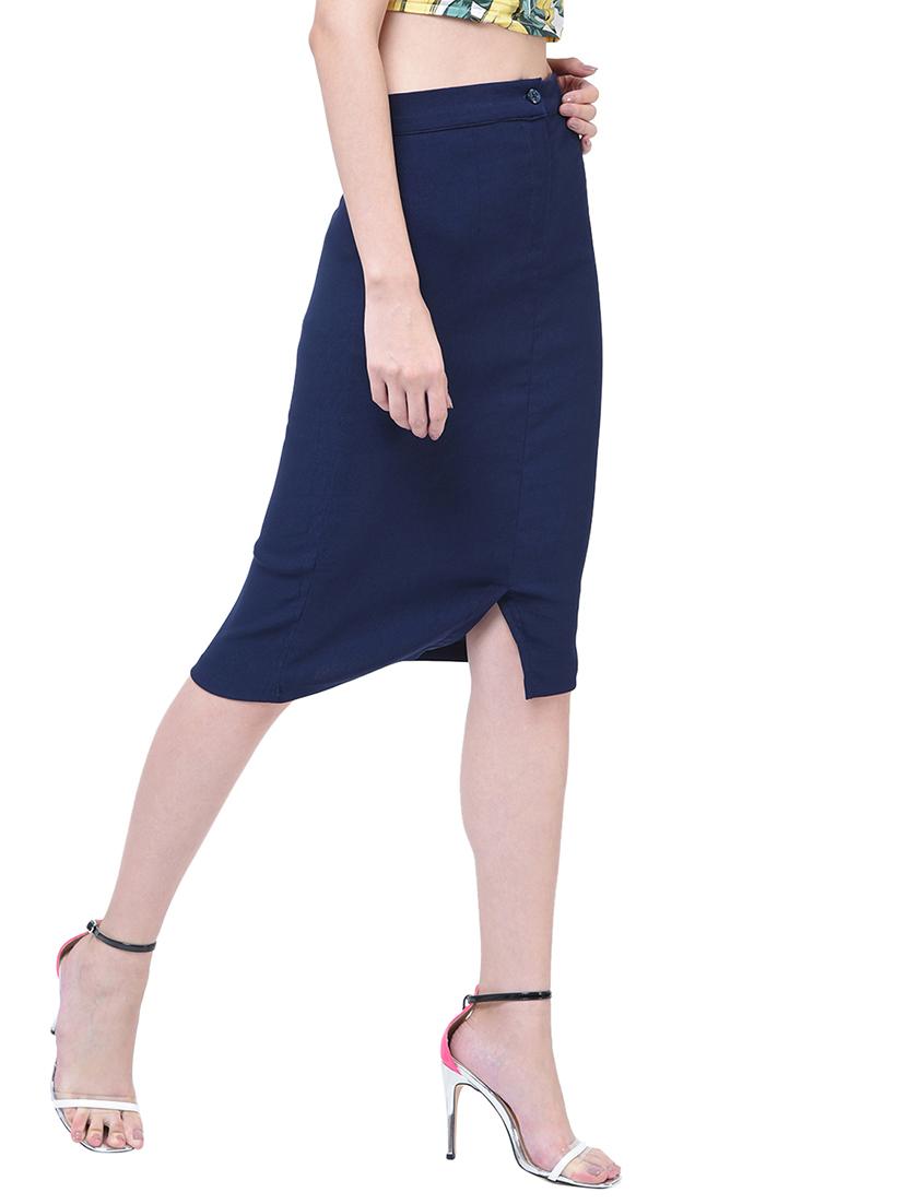 high rise straight skirt - 17138884 - Zoom Image - 0