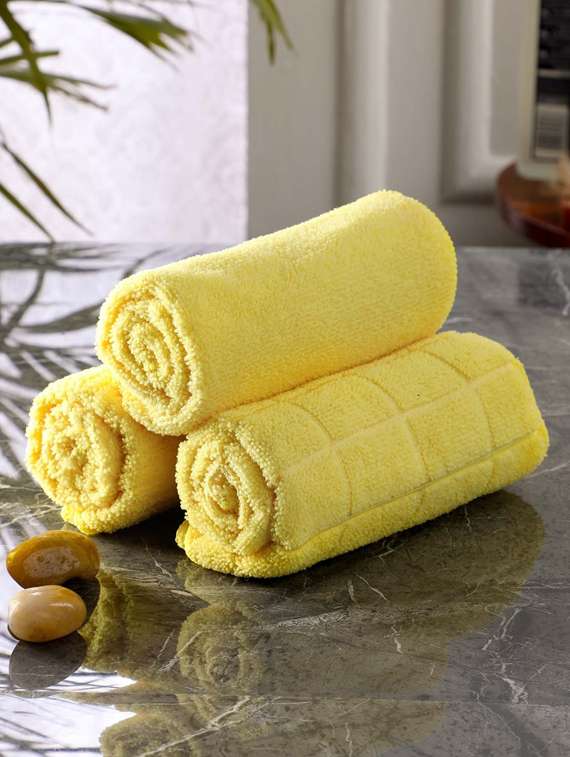 microfiber hand towel (pack of 3)