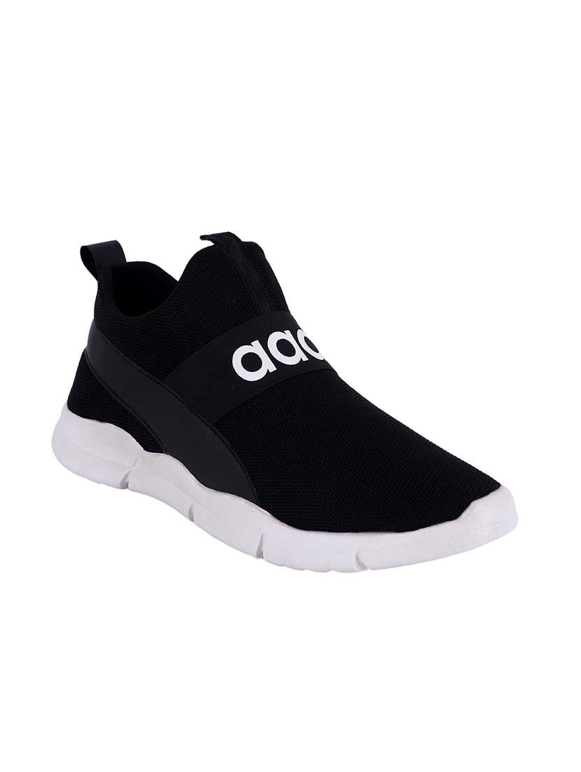 black slip on sport shoes - 17142649 -  Zoom Image - 0