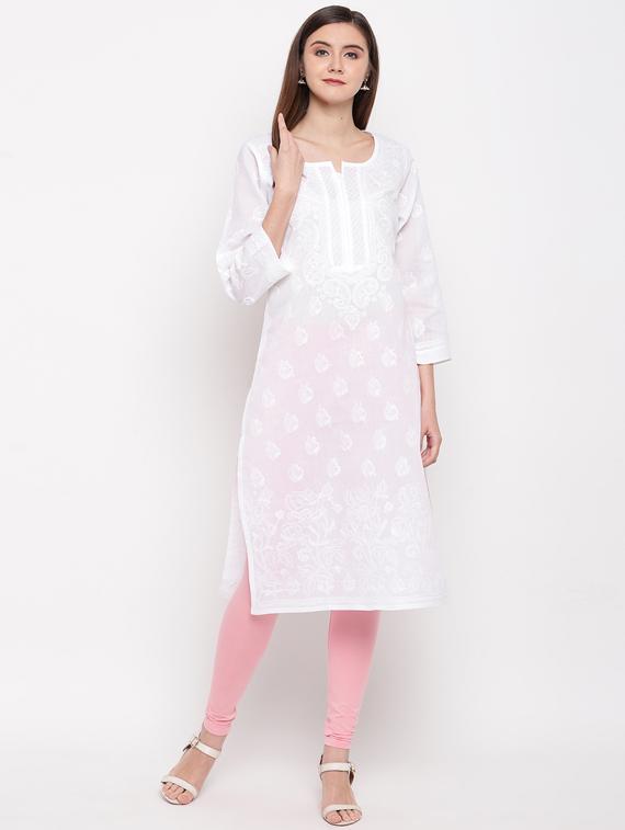 women's straight kurta - 17142765 - Zoom Image - 0