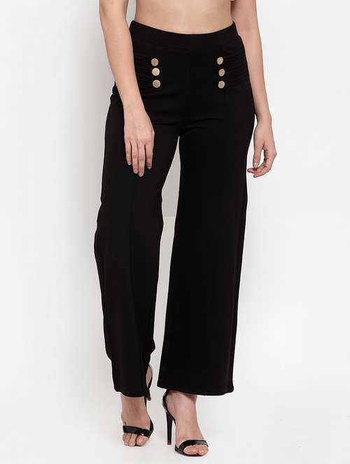 high rise wide leg trouser - 17144210 - Standard Image - 0