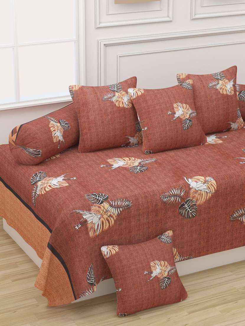 cotton diwan set of 8 pieces