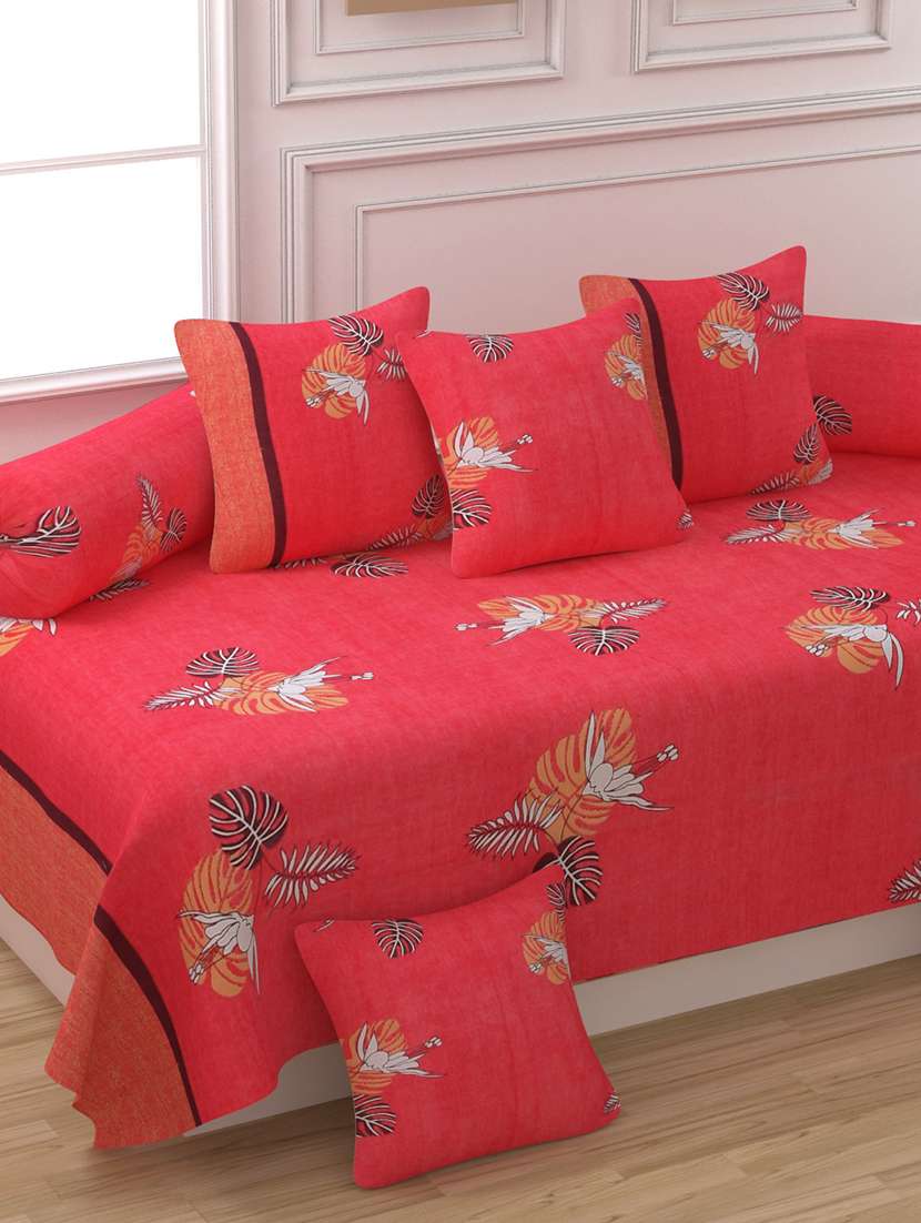 cotton diwan set of 8 pieces