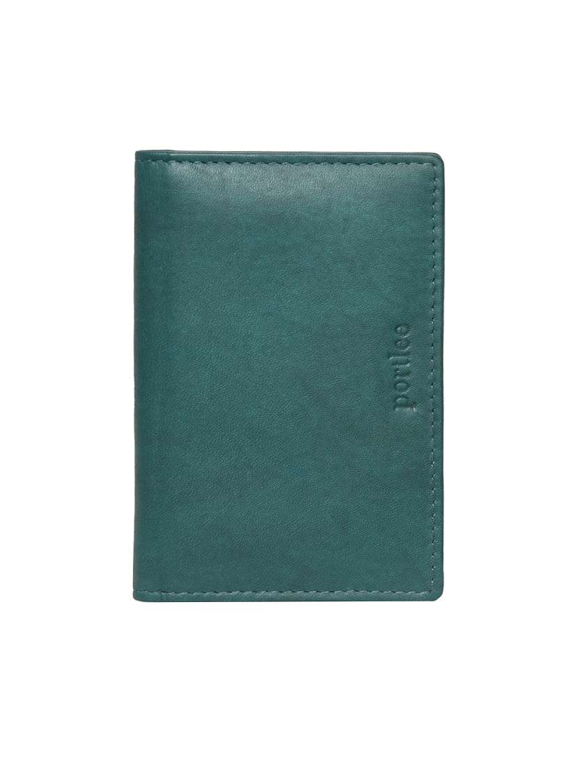 ocean green leather card holder - 17145082 - Zoom Image - 0