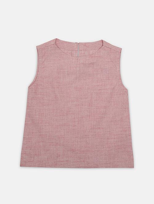 pink khadi kurta kurtas & set - 17145466 -  Standard Image - 0