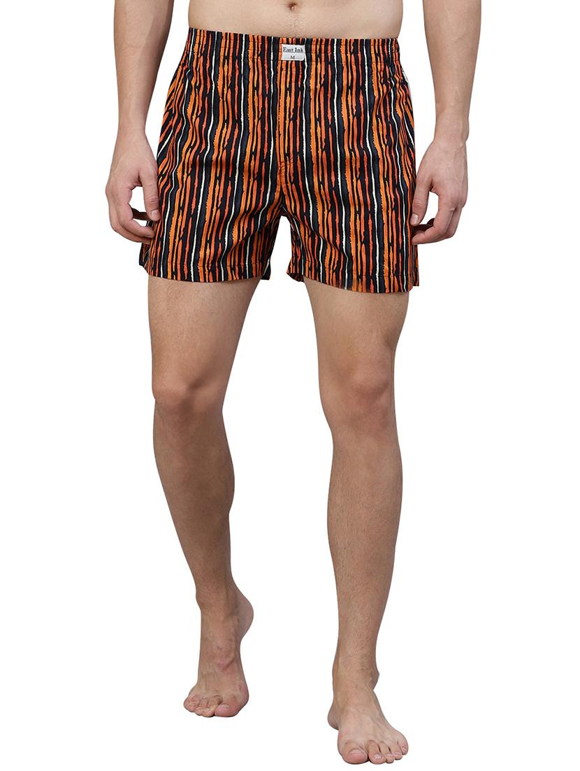 black striped boxer