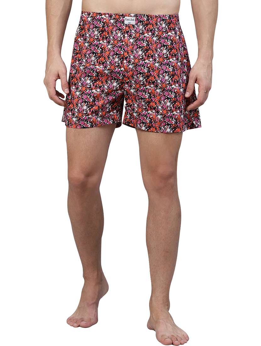 black printed boxer - 17148373 - Zoom Image - 0