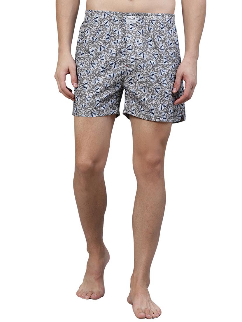 grey printed boxer - 17148376 -  Zoom Image - 0