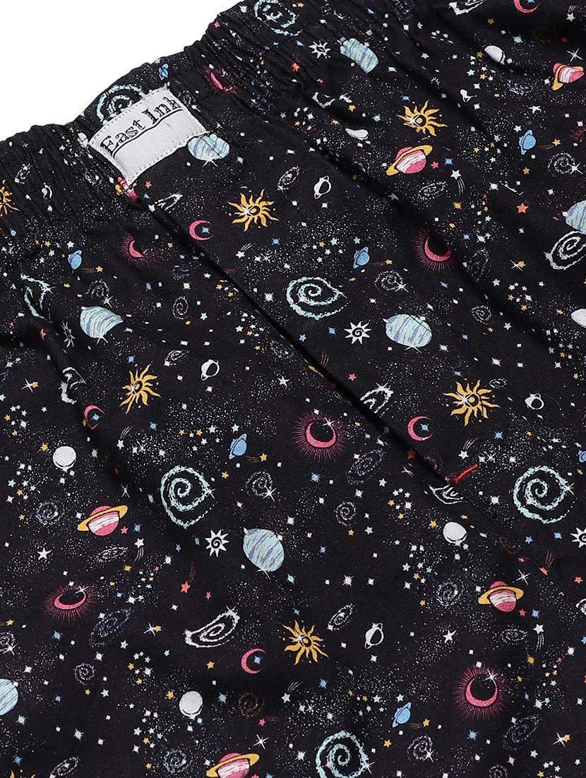 black printed boxer - 17148399 - Standard Image - 3